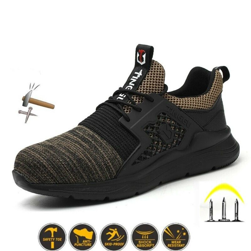 SALOMON Scarpe Antinfortunistiche Uomo Lavoro Punta Acciaio Sneakers Edilizia Calzature Antistrappo