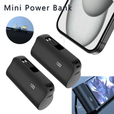 Mini Portable Charger 10000mAh Power Bank Phone Battery Power for iPhone Android