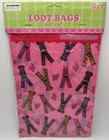 Pajama Party Pink Pyjama PJ Slumber Girl Birthday Favor Treat Sacks Loot Bags