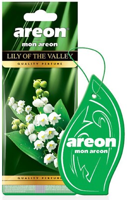 MON AREON CAR AIR FRESHENER * Lily of the Valley * - 12 pcs
