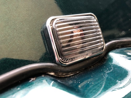 Mg Mgf , Tf Rv8 SIDE REPEATER Chrome On Brass SURROUNDS Uk Made ROW7-M - Picture 4 of 5