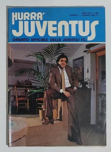 30617 Hurrà Juventus - a. XVIII n. 1 1980 - Antonello Cuccureddu