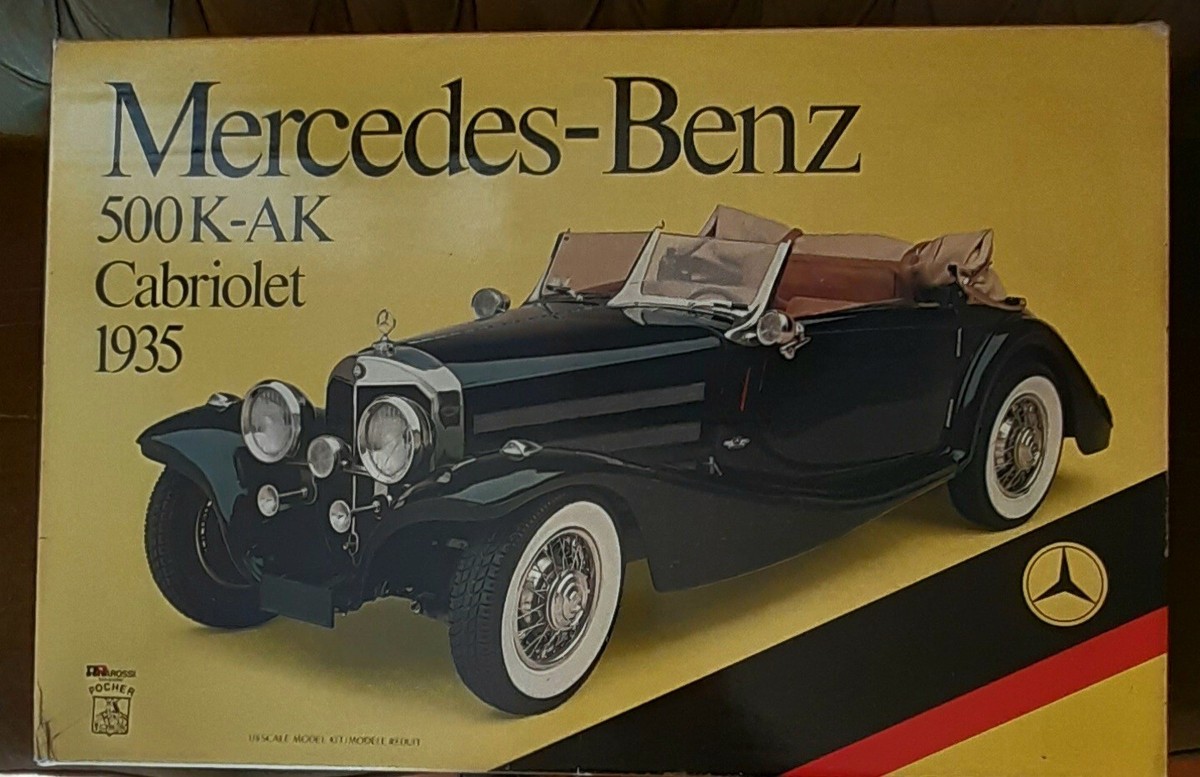 Pocher 1:8 Mercedes 500 K Ak Cabriolet 1935 Art K 74 - Collection