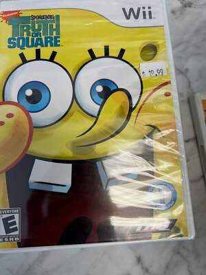 SpongeBob SquarePants Truth or Square - Wii W32425