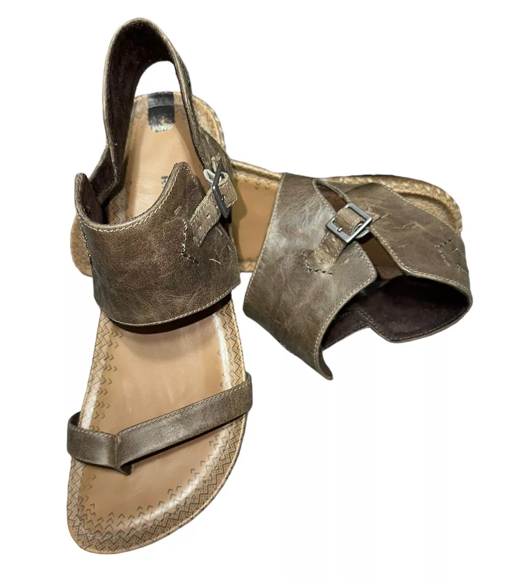 MERRELL SELECT MOVE ANKLE STRAP SANDALS WOMENS TAUPE LEATHER UPPER SIZE 8