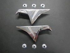 1965 Buick Skylark Fender Bird Emblem Pair 65 Gs Front Fender Birds W Nuts New 1965 Buick Skylark Fender Bird Emblem Pair 65 Gs Front Fender Birds W Nuts New
