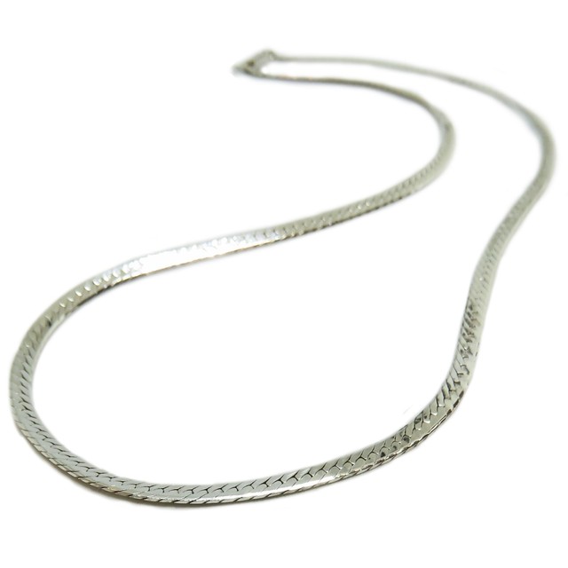 Sterling Silver 16" Herringbone Chain Necklace eBay