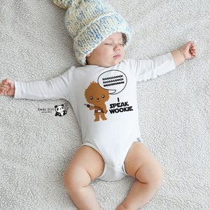 chewbacca baby onesie