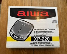Awia XP 220 Personal CD Player - Inc Original Packaging- Untested - Retro