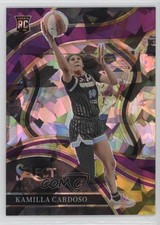 2024 Select WNBA Courtside Purple Ice Prizm 21/149 Kamilla Cardoso Rookie RC 9p5