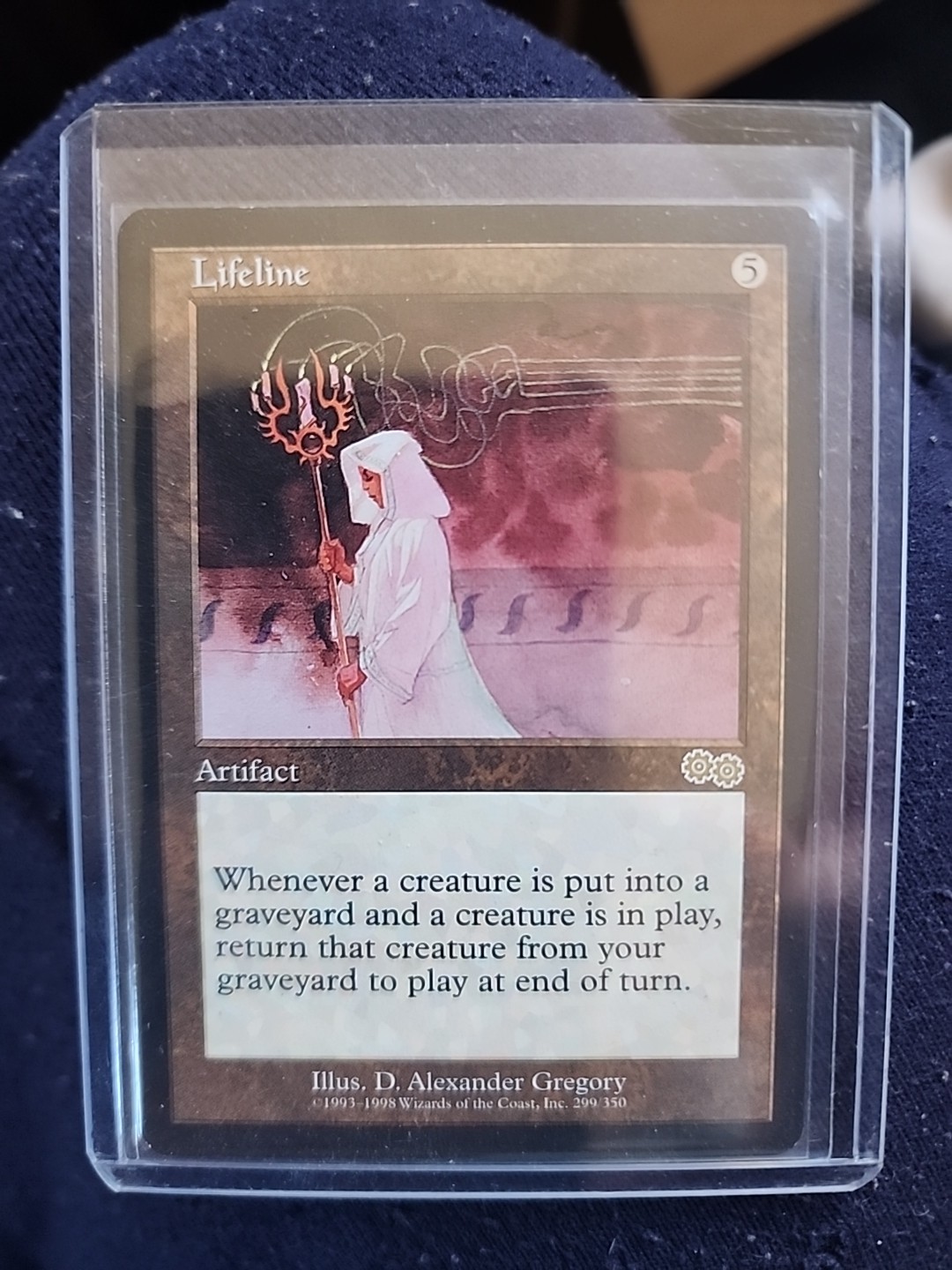 MTG Urza's Saga Lifeline GEM MINT Packfresh