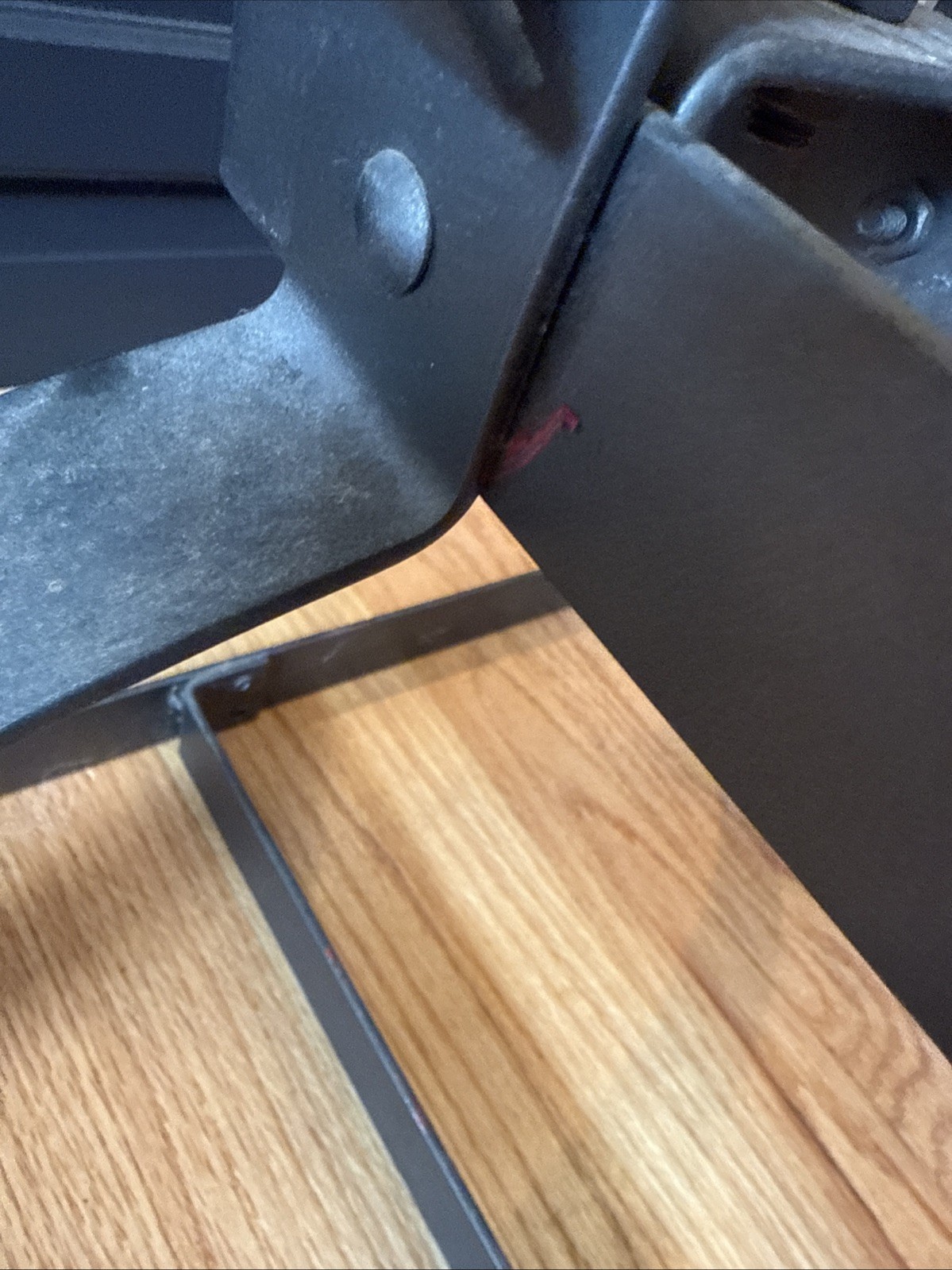 Eclume Pot Rack Rectangle Ceiling Pot Rack with Hooks Steel 30” x 18”