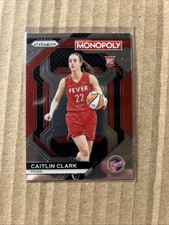 Caitlin Clark 2024 Panini Prizm Monopoly WNBA #WNBA27 RC Indiana Fever Base!
