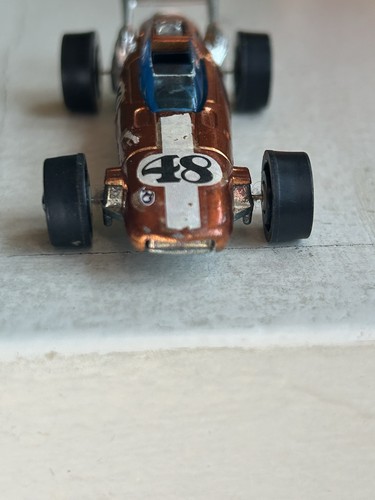 INDY EAGLE, Original Hotwheels Redline! Orange, Black Interior. HK - Picture 4 of 6