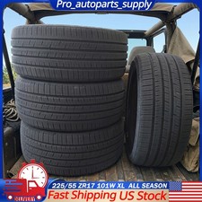 New 4 Tires 22555 Zr17 101w Xl As As All Season Replacment Tires