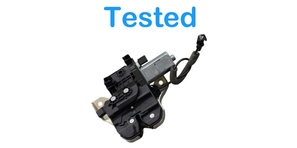 Actuador de cierre de tapa de maletero trasero 10-16 Porsche Panamera 970 97051205303 OEM Foto 3 de 4