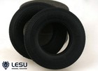 US Stock LESU Rubber Tires Parts For 1/14 RC DIY Car Tractor Truck Tamiya Model — photo 3
