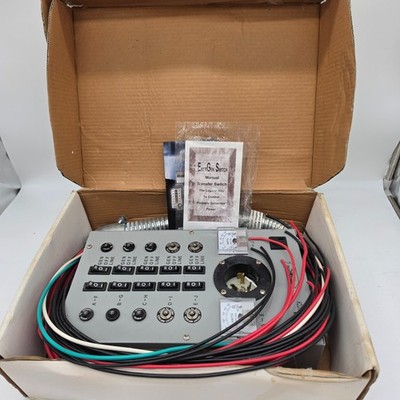Connecticut Electric EmerGen Manual Transfer Switch 10-Circuit 12000 Watt 10-12K