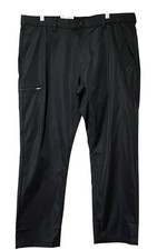 Copper Oak Men s Utility Tech Pants 38x30 Black NWT Stretch Flex Waist Pockets
