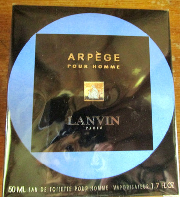 LANVIN ARPEGE For Him EAU DE TOILETTE 50ml 1.7 FL OZ Paris PERFUME France SEALED