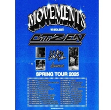 Poster CITIZEN Spring Tour 2025 Poster, gift for fans