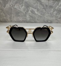 Sunglasses Cazal Legends 677 001 46 22 140 Black Gold Grey Gradient Lens 100 Au