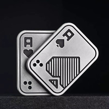 Magnetic Metal Fidget Slider - Stress Relief Toy for Adults and EDC Enthusiasts