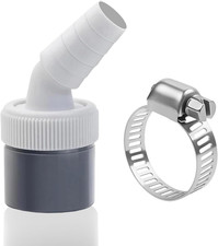 Washing Machine Waste Pipe Connector, 40Mm Waste Pipe Fittings for Efficient Dra