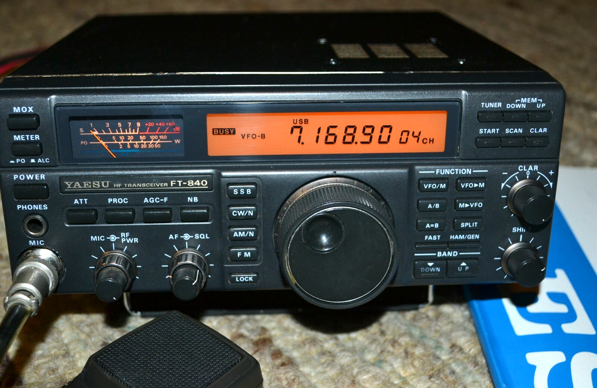Yaesu FT840 HF ham radio transceiver | eBay