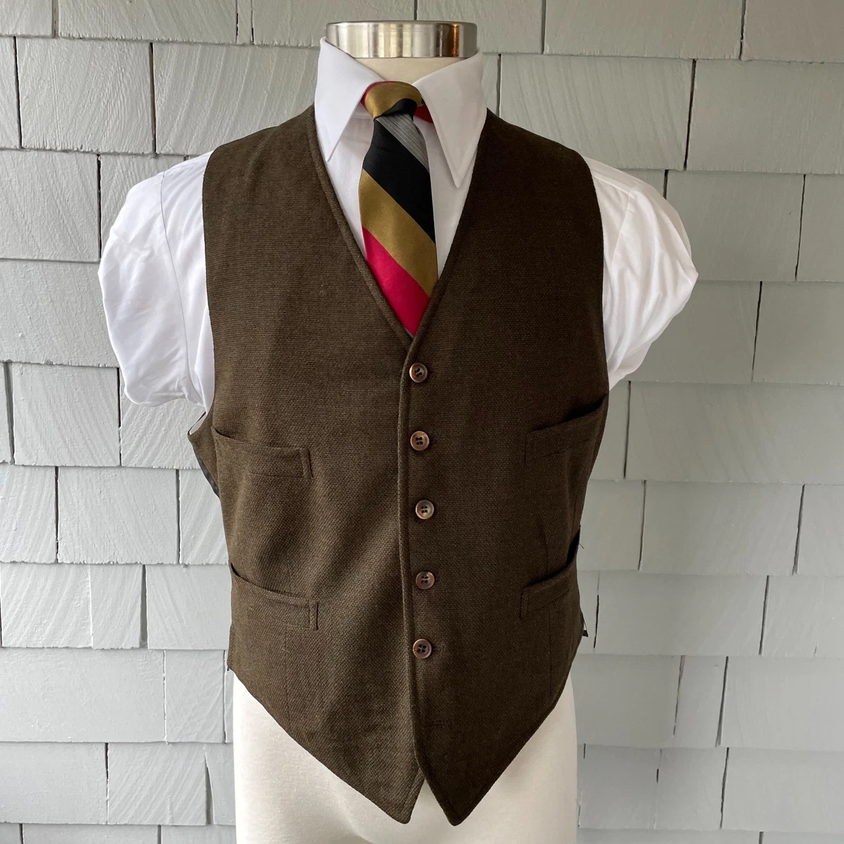 1940s Vintage Vests for Men for sale | eBay