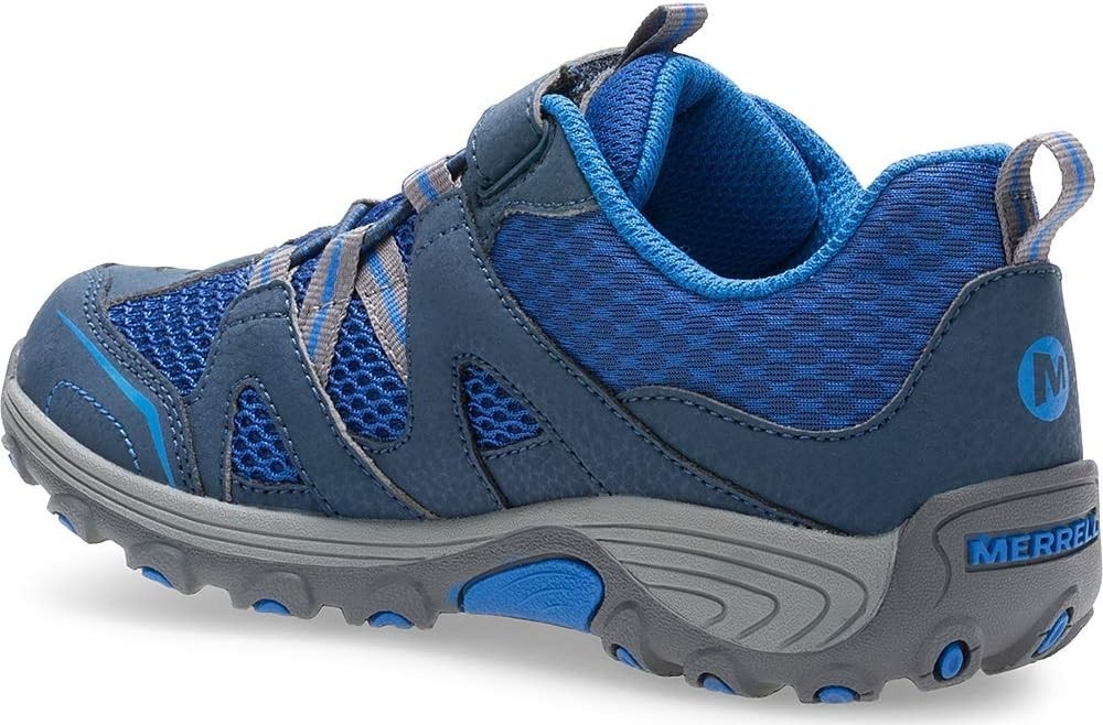 Merrell Trail Chaser Unisex Big Kid Size 6 M Youth Hiking Sneaker Navy/Blue