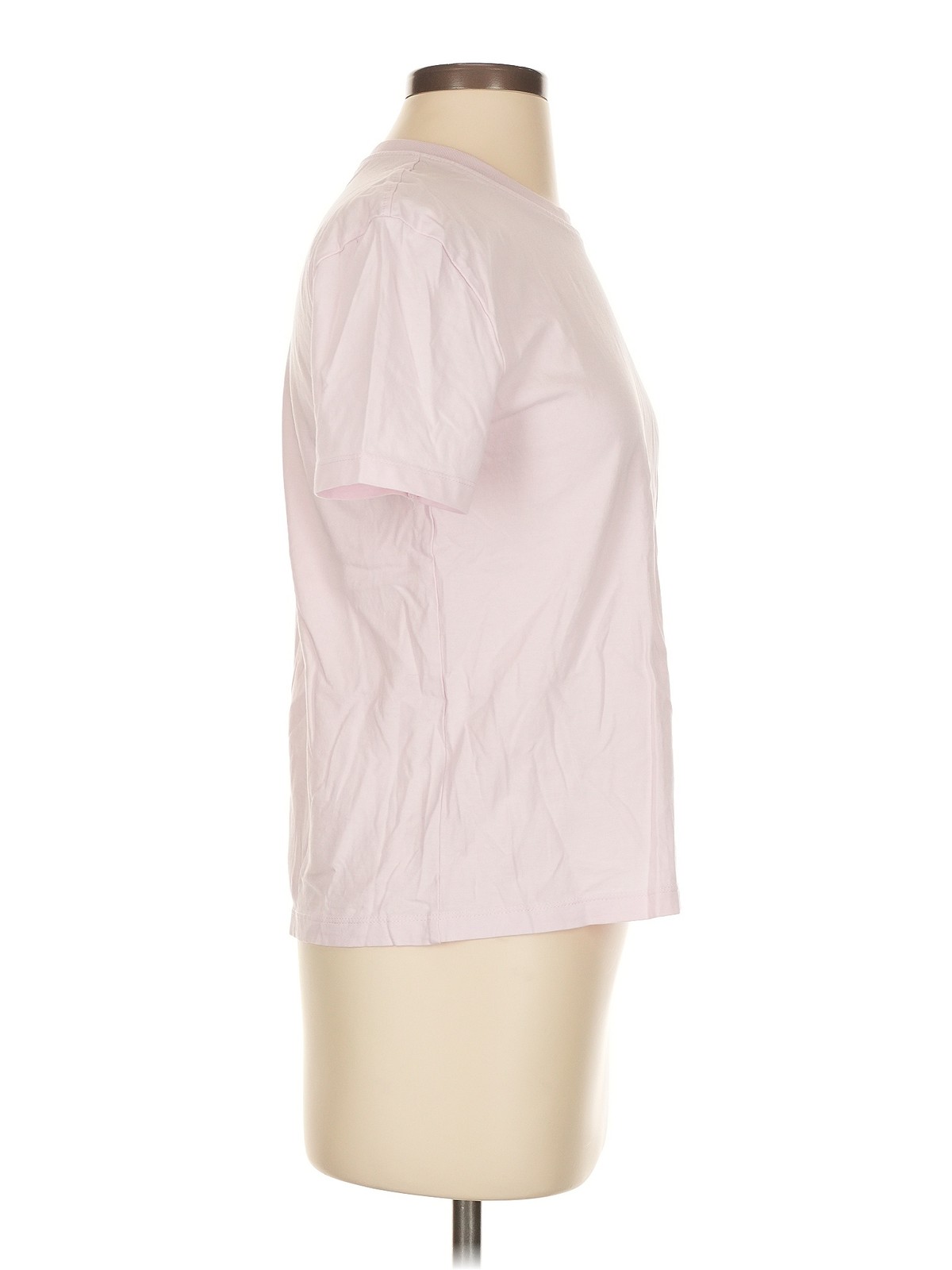 Zara Women Pink Short Sleeve T-Shirt S thumbnail 3