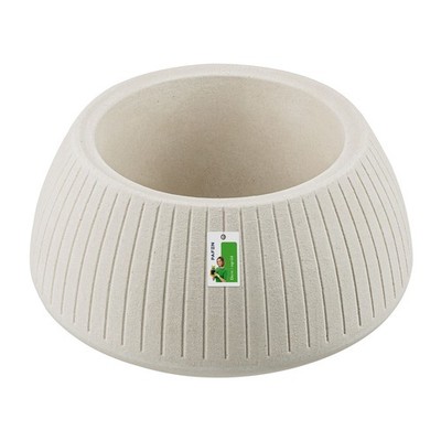 Ethik premium Blumentopf Coro Bowl Sand 40x40x20cm ''Keramik-optik''