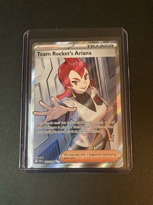 Team Rocket's Ariana 224/182 Sv10: Destined Rivals Holo -NM-English-