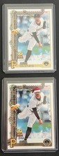 2025 Topps Holiday Santa Hat Holiday Variation Paul Skenes Cup SP #H70 & Base