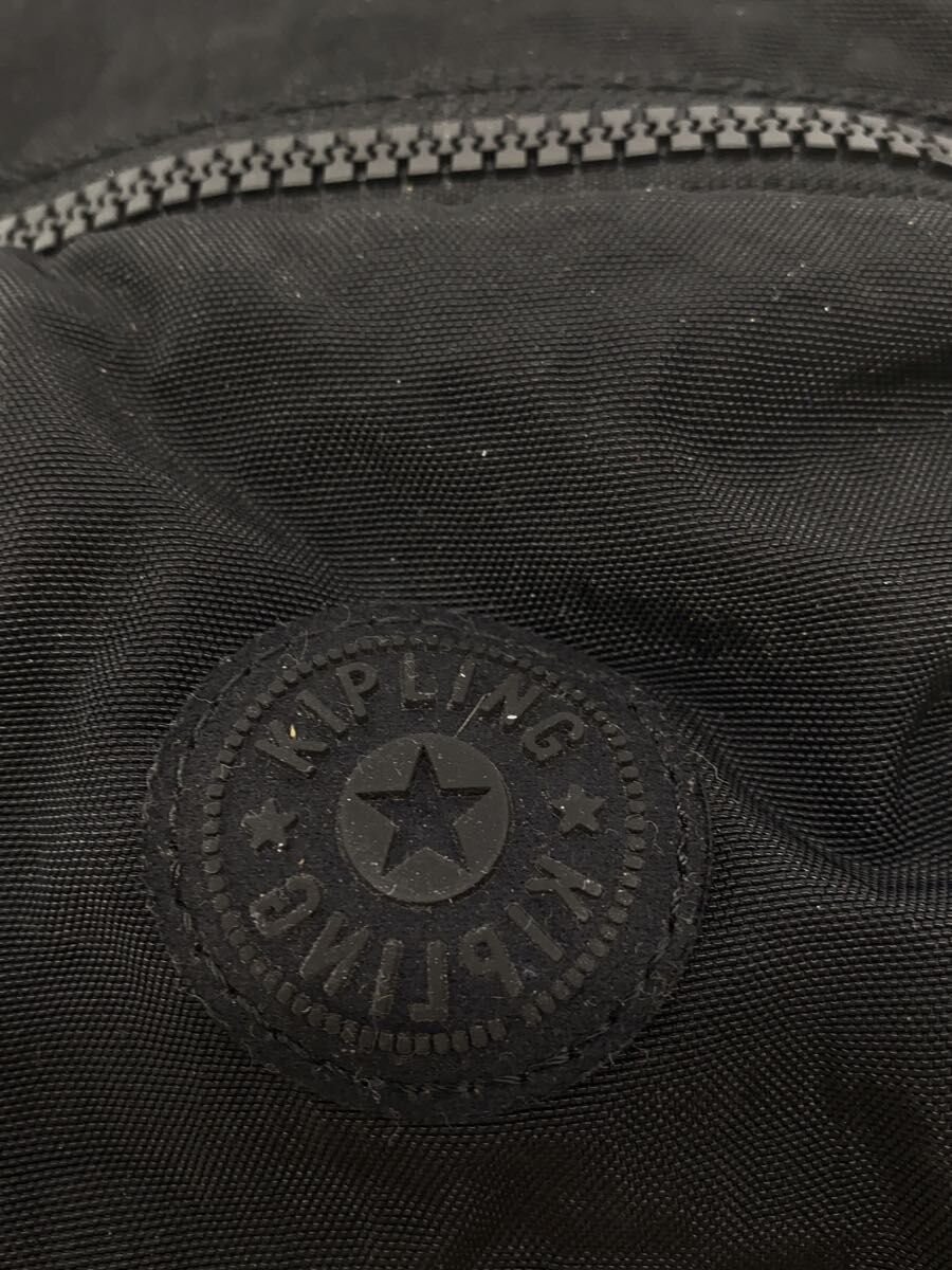 Kipling Backpack, Polyester, Black, Solid Color, … - image 5