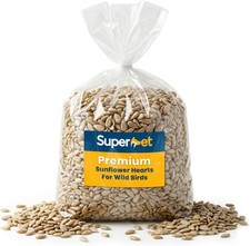 Sunflower Hearts 22.68Kg Wild Bird Food Bakery Grade Dehulled Kernels Seeds 1.72 per kilo