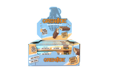 Grenade Proteinriegel Choc Chip Cookie Dough 20 g Protein Bars zuckerarm 12x60 g