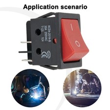 1*Interruptor de alimentación de máquina de soldadura 30A 250VAC interruptor de calentador eléctrico 4 pines