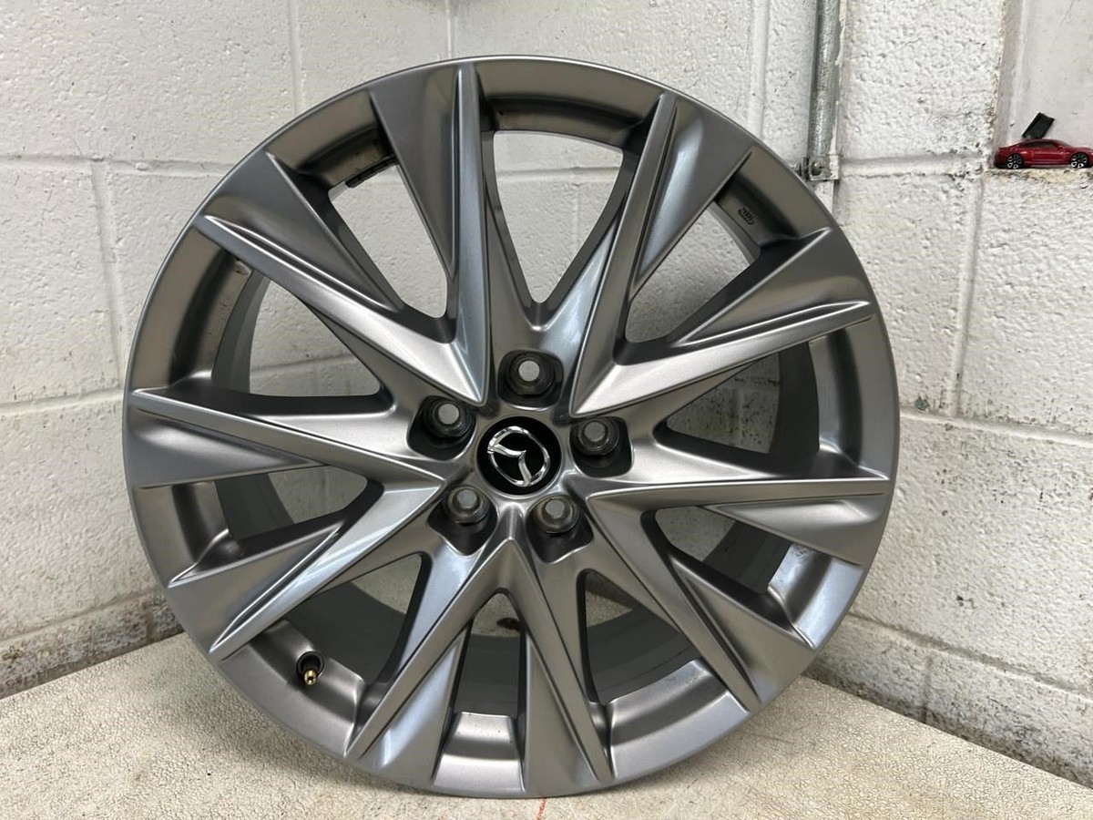 2024 MAZDA CX-5 19X7 Wheel 10 Spoke A Condition Gloss Gray OEM ID