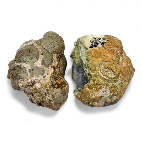 Geode Solid Nodules Oregon 284.4 grams. 2 Piece Lot - Picture 2 of 3