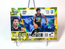 2022-23 Panini Contenders Cracked Ice /75 RC Ochai Agbaji Utah Jazz #12