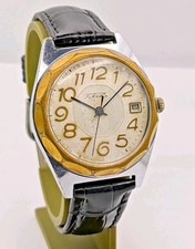 Vintage Watch Raketa 2614 Soviet USSR Men Mechanical Date 1970s Classic Casual