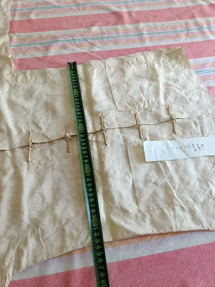 Top de seda antiguo de la dinastía Qing de China, disfraz bordado vintage coleccionable Foto 2 de 4