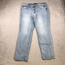 Judy Blue Boyfriend Fit Jeans Womens 15/32 35x28 Light Wash Mid Rise Stretch