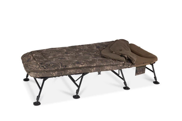Nash Indulgence Carp Fishing 8 LEG WIDE - MF60 5 Season System BedChair - T9488