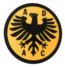 Werbe-Aufkleber ADAC Mitglieder Plakette altes Logo 7 cm  Oldtimer aussenklebend