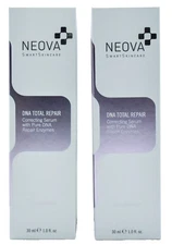 NEOVA DNA Total Repair Correcting Serum - 1 fl oz / 30 ml *New In Box* [2- Pack]