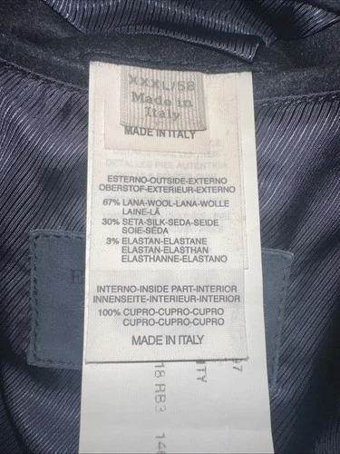 Ermenegildo Zegna Wool Silk Car Coat Mens Wool Silk Blend Luxury Class Italy 816 image 12