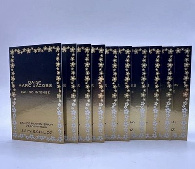 DAISY MARC JACOBS EAU SO INTENSE EAU DE PARFUM 12 x SAMPLE 0.0 4 OZ 1.2ML EACH